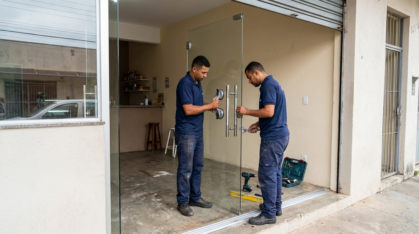 Portas em Vidro em Taboão da Serra‑SP